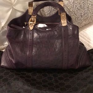 🚫SOLD🚫 GUCCI PURPLE TOTE BAG